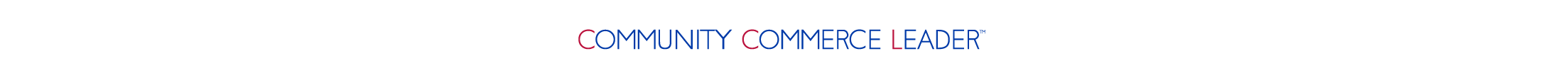 	COMMUNITY COMMERCE LEADER	